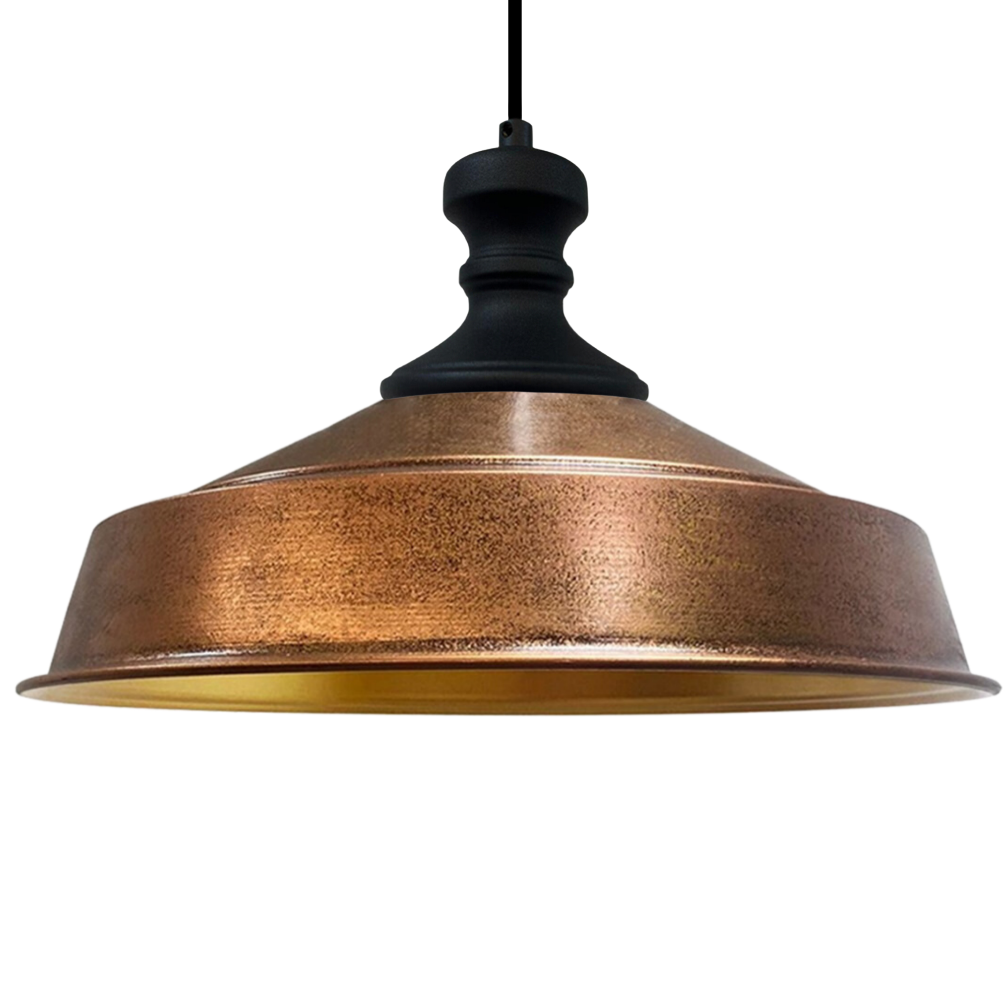 Bamyum Asletl-Knob Industrial Vintage Hängelampe